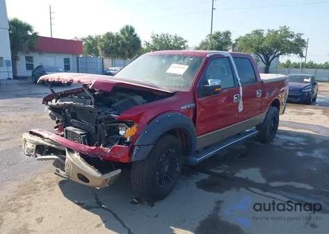 2012 Ford F-150 Lariat from USA, damaged, VIN 1FTFW1CT7CFB40469